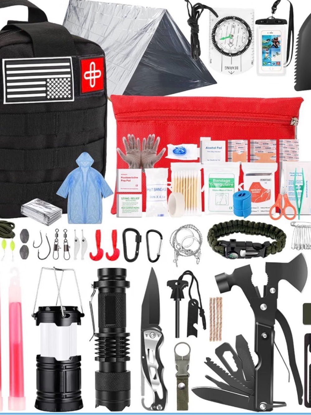 260 Pcs Emergency survival Kit
